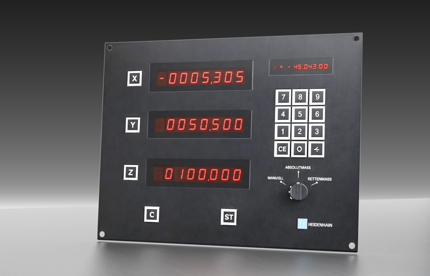 [Translate to French:] Machine Tool Control TNC 110 from HEIDENHAIN: birth of the TNC