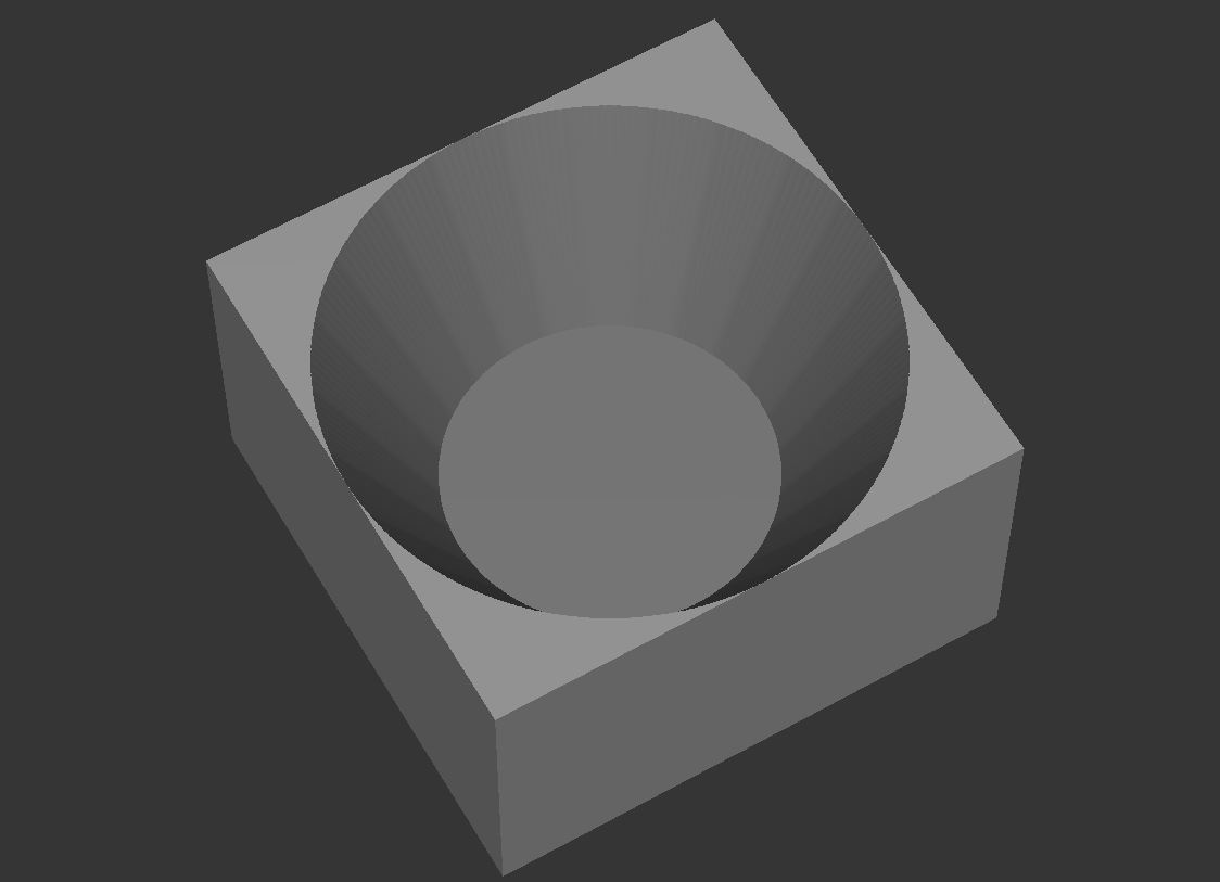 Lignes 3D pour intérieur de cône